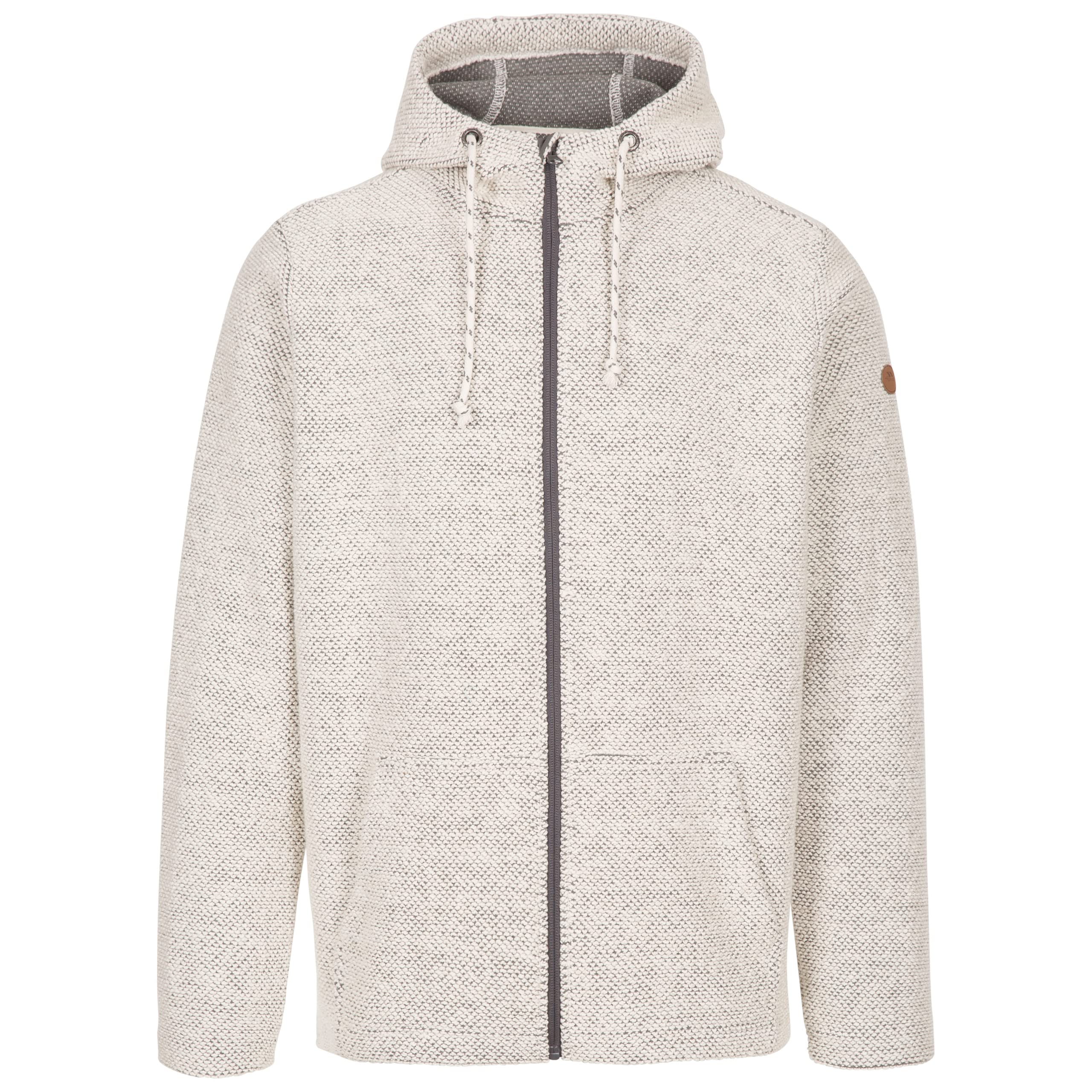 Trespass Men's White Casual Hoodie Scawton