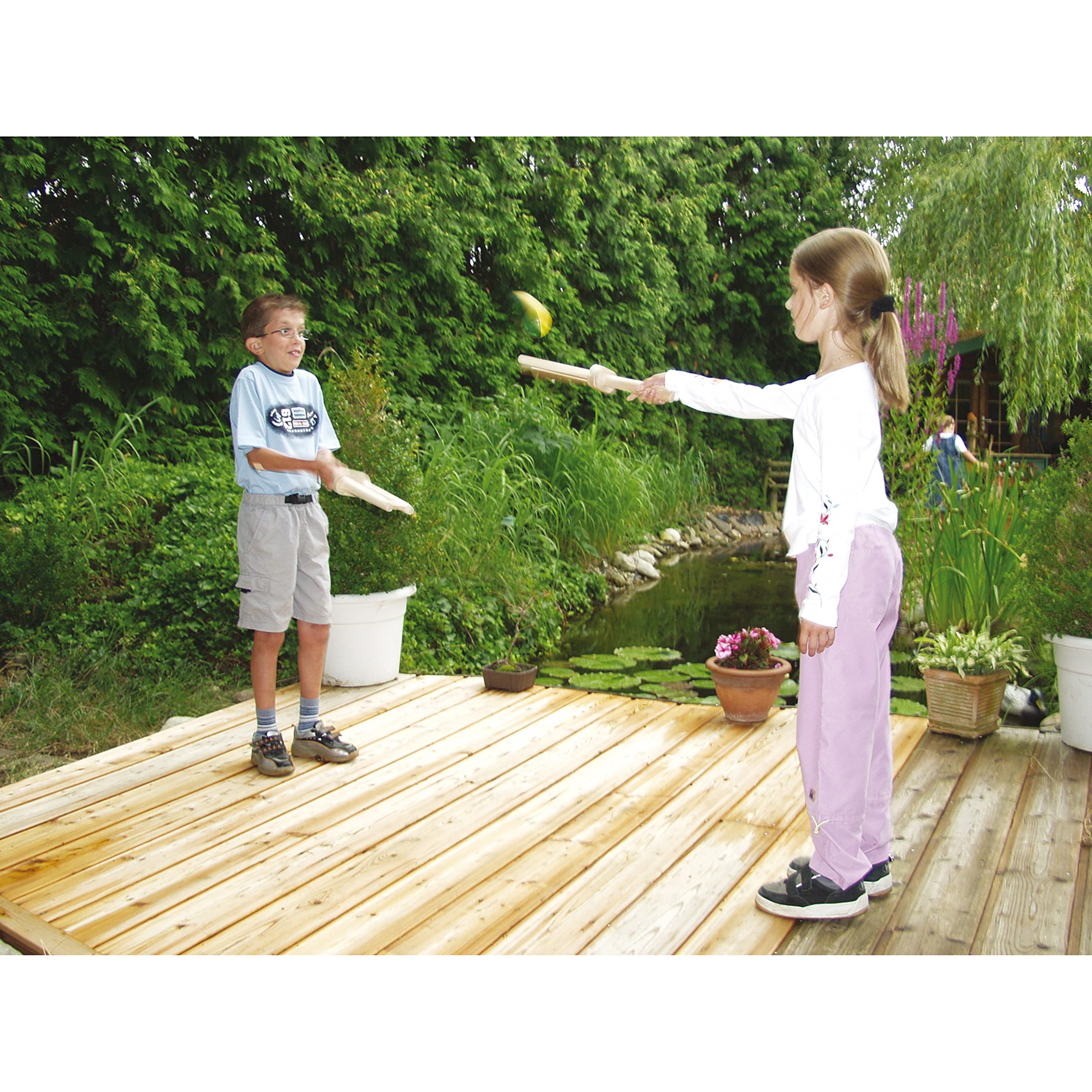 Bartl 103965 Jogball lustiges Sportspiel im Garten oder am Strand