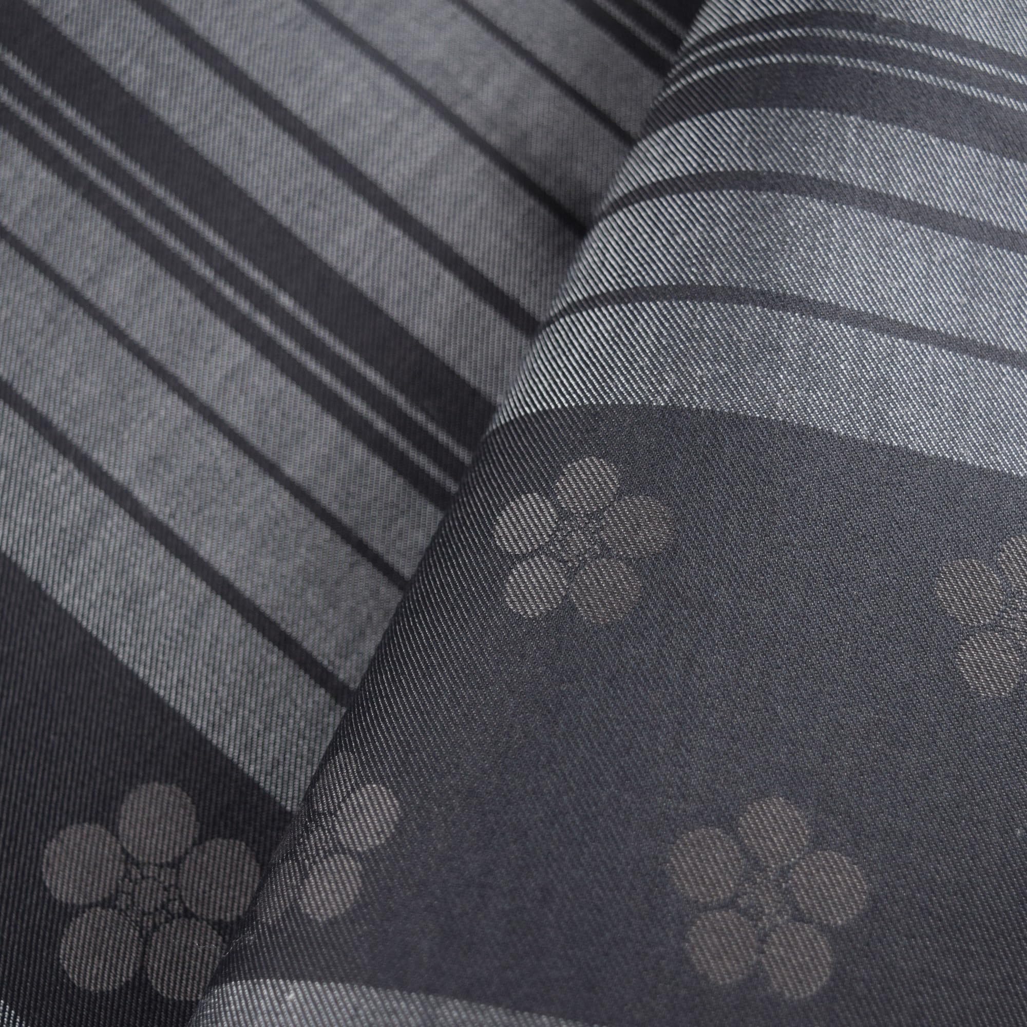 KYOTO ASAHIYA Furoshiki Tissu d'emballage en coton japonais pour homme Motif pissenyisme Gris 90 cm