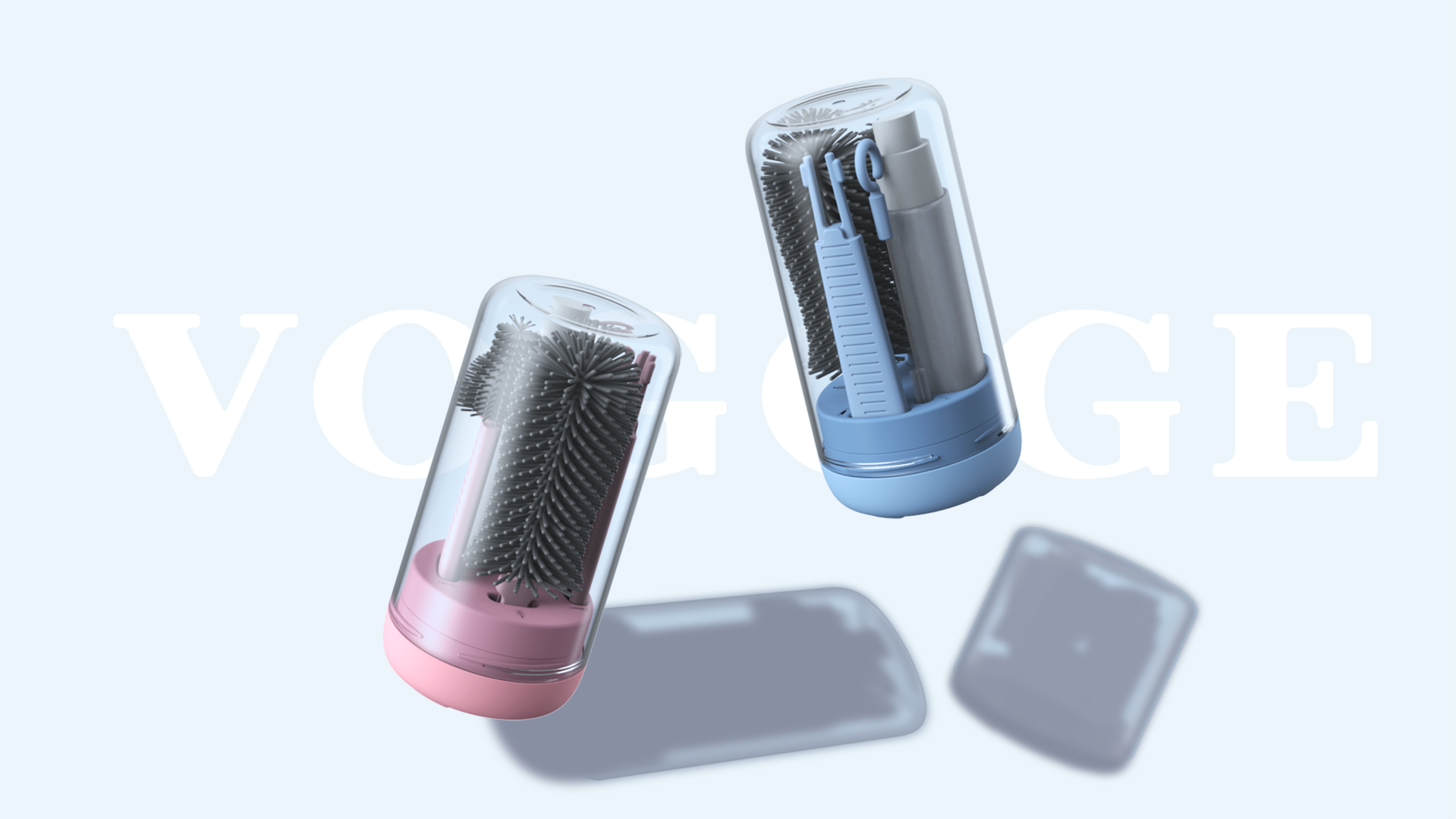 Boîte De Rangement Pour Brosses à Biberon – Kit Voyage Léger Avec Brosse Tétine, Paille Et Biberon (sans BPA) - 10