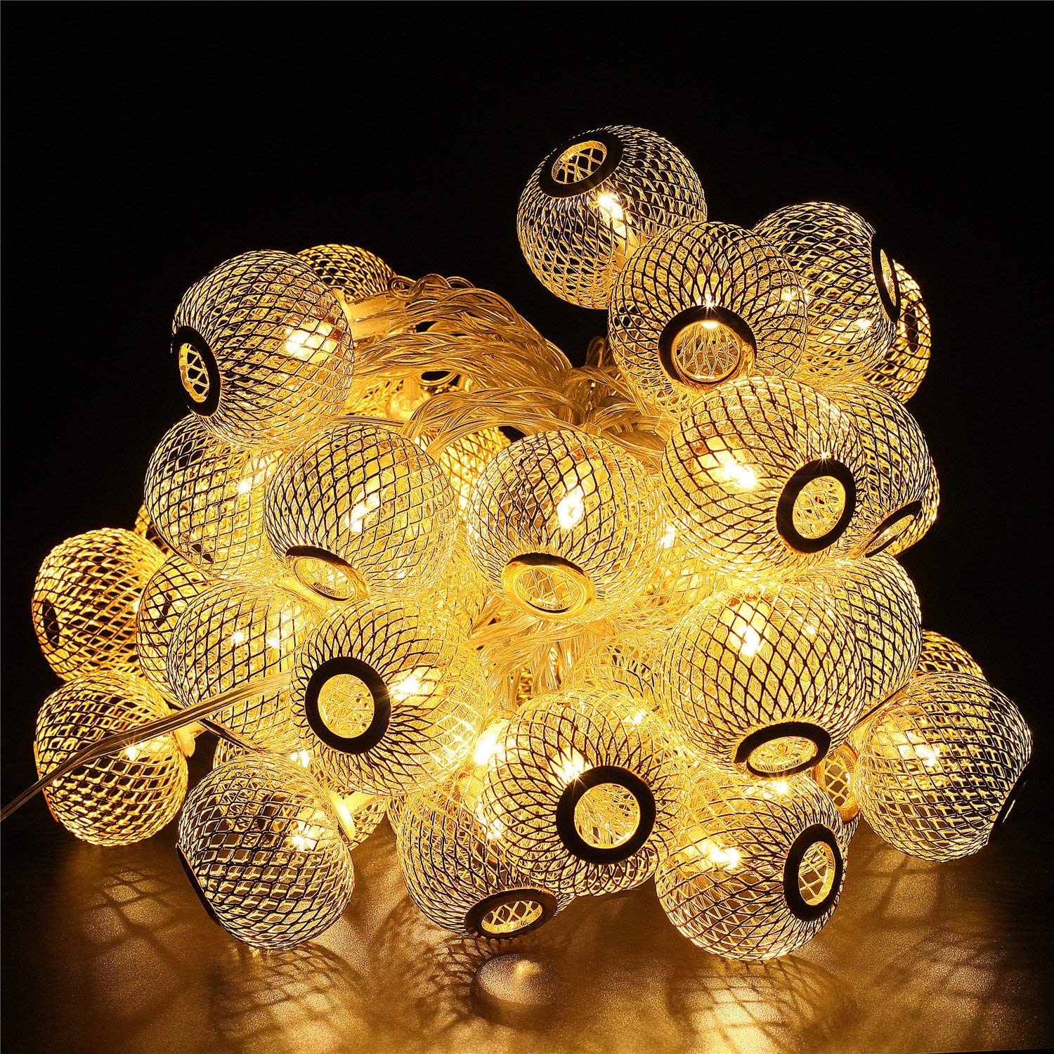 See full amazon price history chart for MIRADH 14 Bulb Shape Led Lantern 16ft Long Lantern Fairy Lights Diwali Christmas String Lights Outdoor Decorative Lights for Garden,Home,Party,Bedroom (Warm White Golden Ball) MIRADH 14 Bulb Shape Led Lantern 16ft Long Lantern Fairy Lights Diwali Christmas String Lights Outdoor Decorative Lights for Garden,Home,Party,Bedroom (Warm White Golden Ball) (B07X1G1HSC) Amazon Price History, Amazon Price Tracker