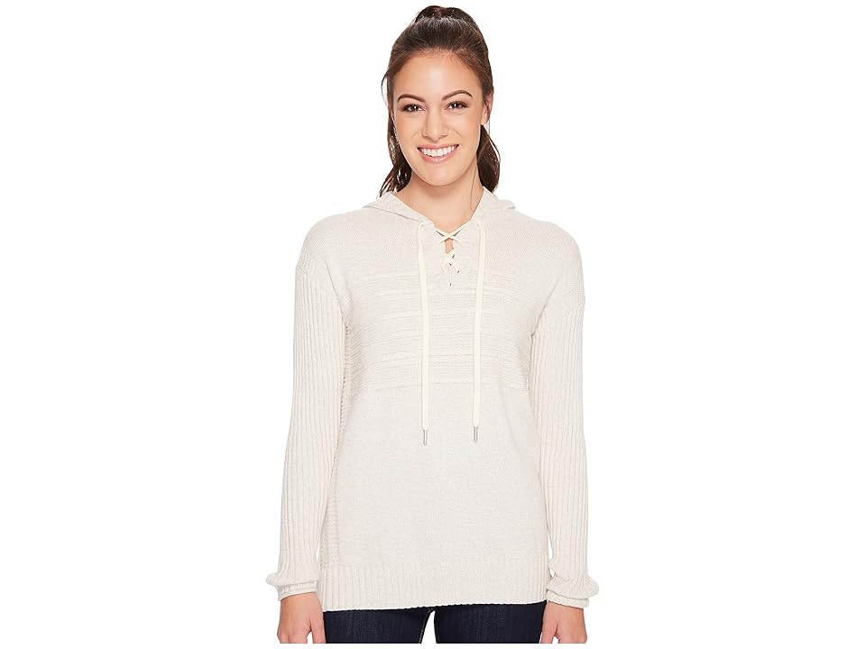 

Woolrich Apres Ski Eco Rich Hoodie (Ivory Marl) Women's Sweatshirt