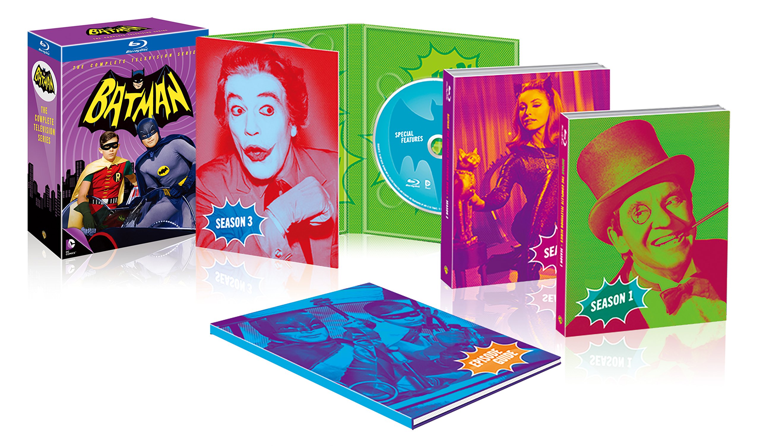 Amazon.co.jp: バットマン コンプリートTVシリーズ ブルーレイBOX(初回