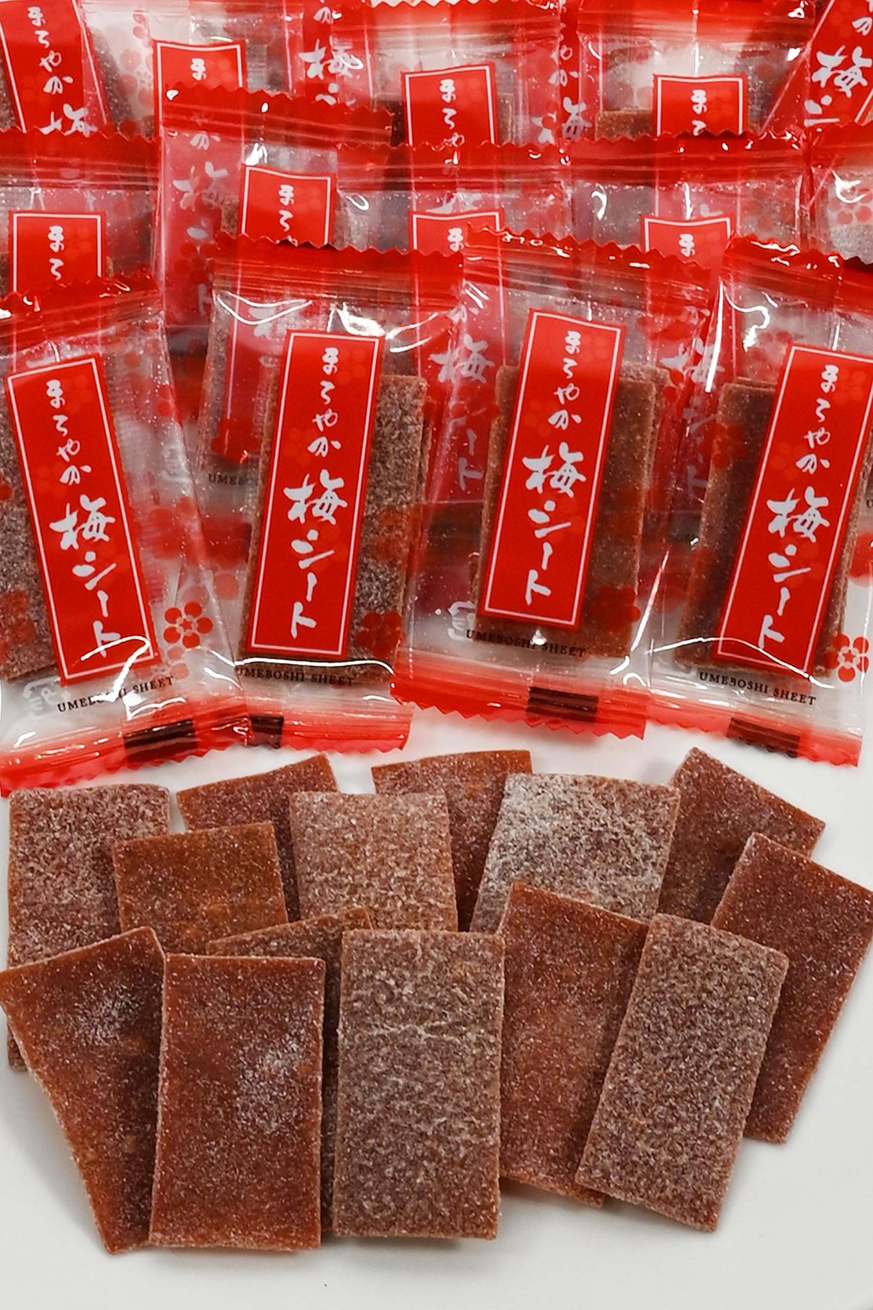 Amazon | 小袋 まろやか梅シート 150g 持ち運び便利なピロ包装 約45袋