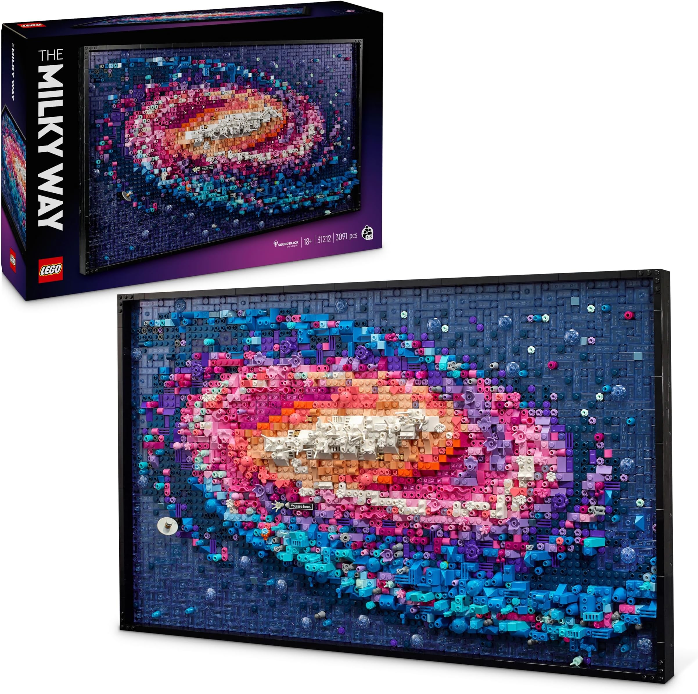 Art The Milky Way Galaxy - Space Model Kit for Adults - Astronomy Gift for Mothers - Makes a Great Creative Activity or Home Office Décor Idea for the Living Room - 31212