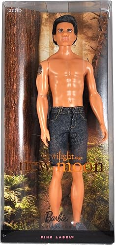 Barbie Coleccionista Twilight Saga Luna Nueva Muñeca Jacob