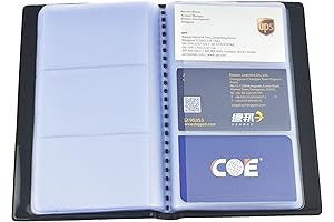 SAMYO Business Card Book Holder: Keep Your Cards Organized and Easily Accessible