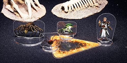 Miniatura 6 de Arcknight Plantillas de efectos de hechizos para D&D 5E 24 marcadores para hechizos AOE con referencia Condición, Pulido e Invocación Tokens para