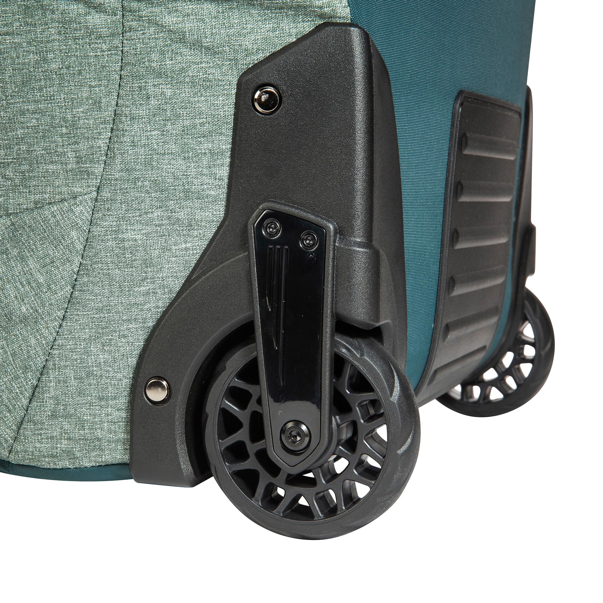 Tatonka Trolley Duffle Roller - Faltbare Reisetasche mit Rollen und Rucksackfunktion - In eigener Deckeltasche verstaubar