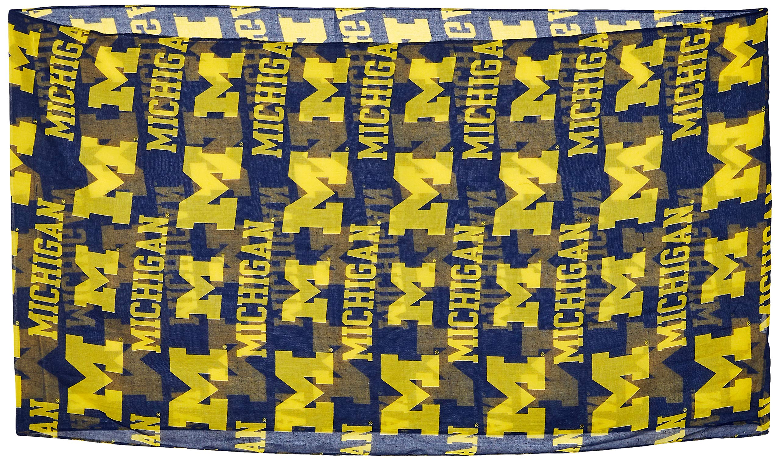 FOCO NCAA Michigan Wolverines Infinity Scarf, Team Color