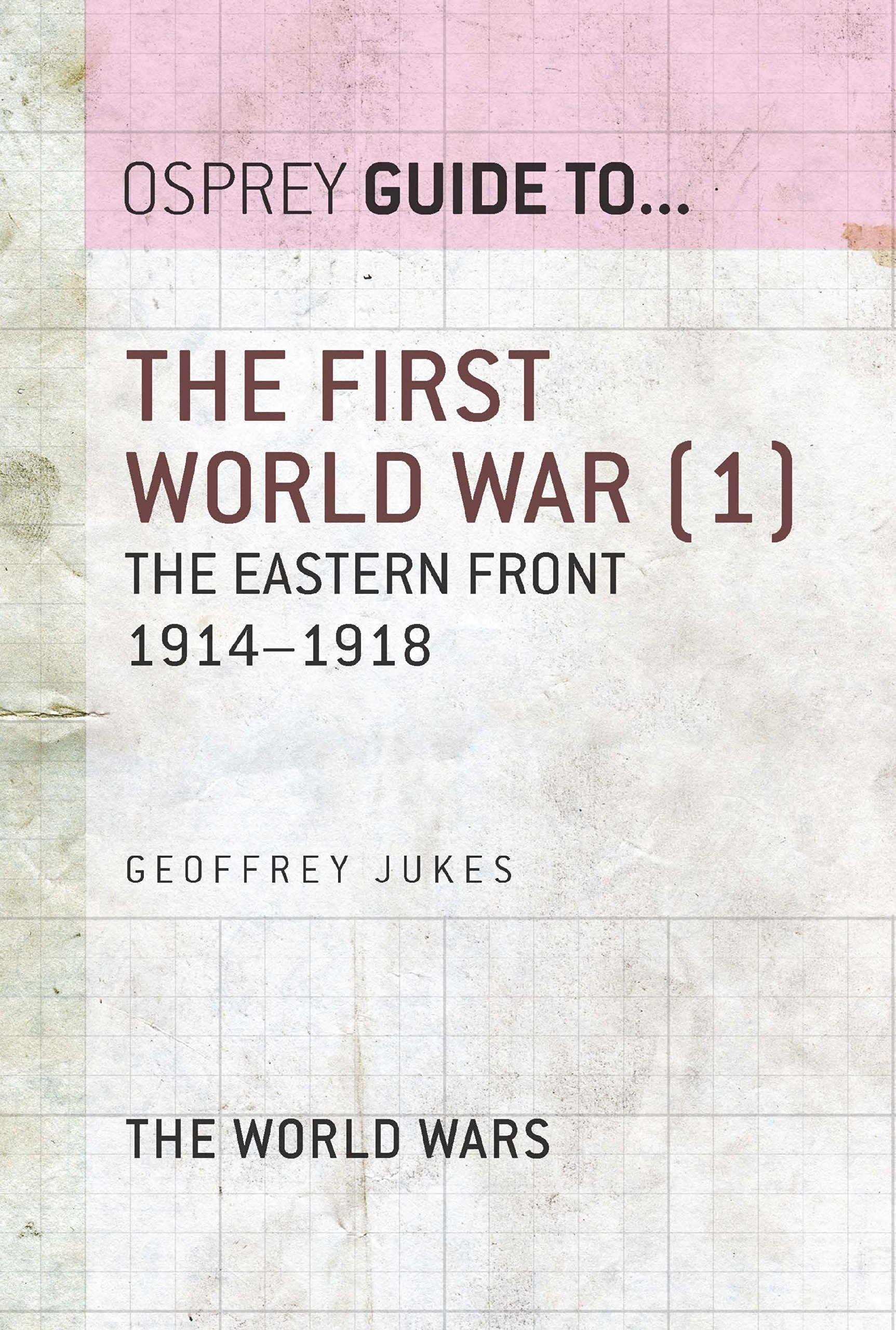 The First World War (1): The Eastern Front 1914–1918 (Guide to...)