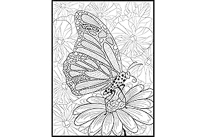 Giant Coloring Poster for Adults & Kids