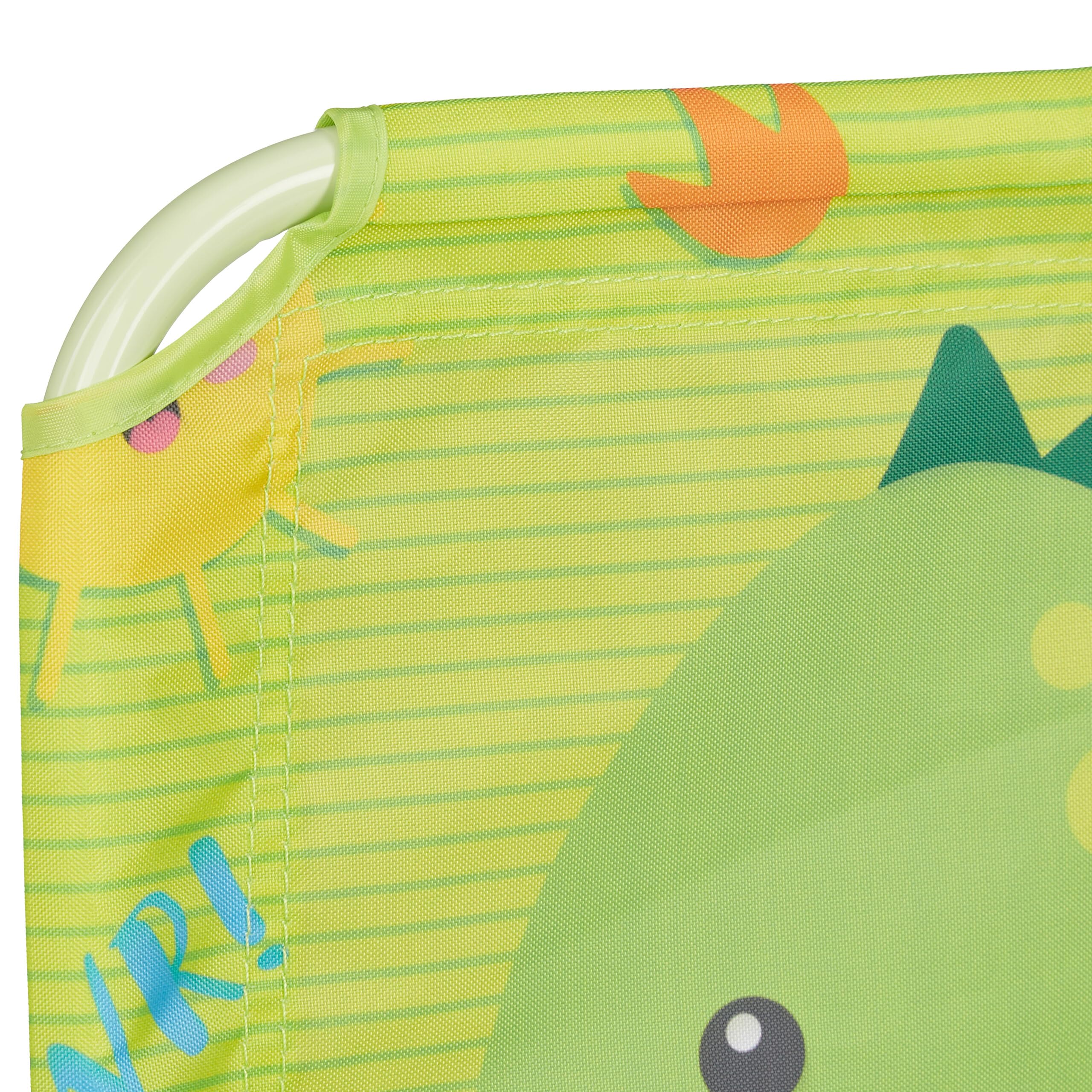 Relaxdays Poltroncina Pieghevole da Campeggio per Bambini, Sedia da Pesca per Esterni, Portatile, da Spiaggia, Mostro