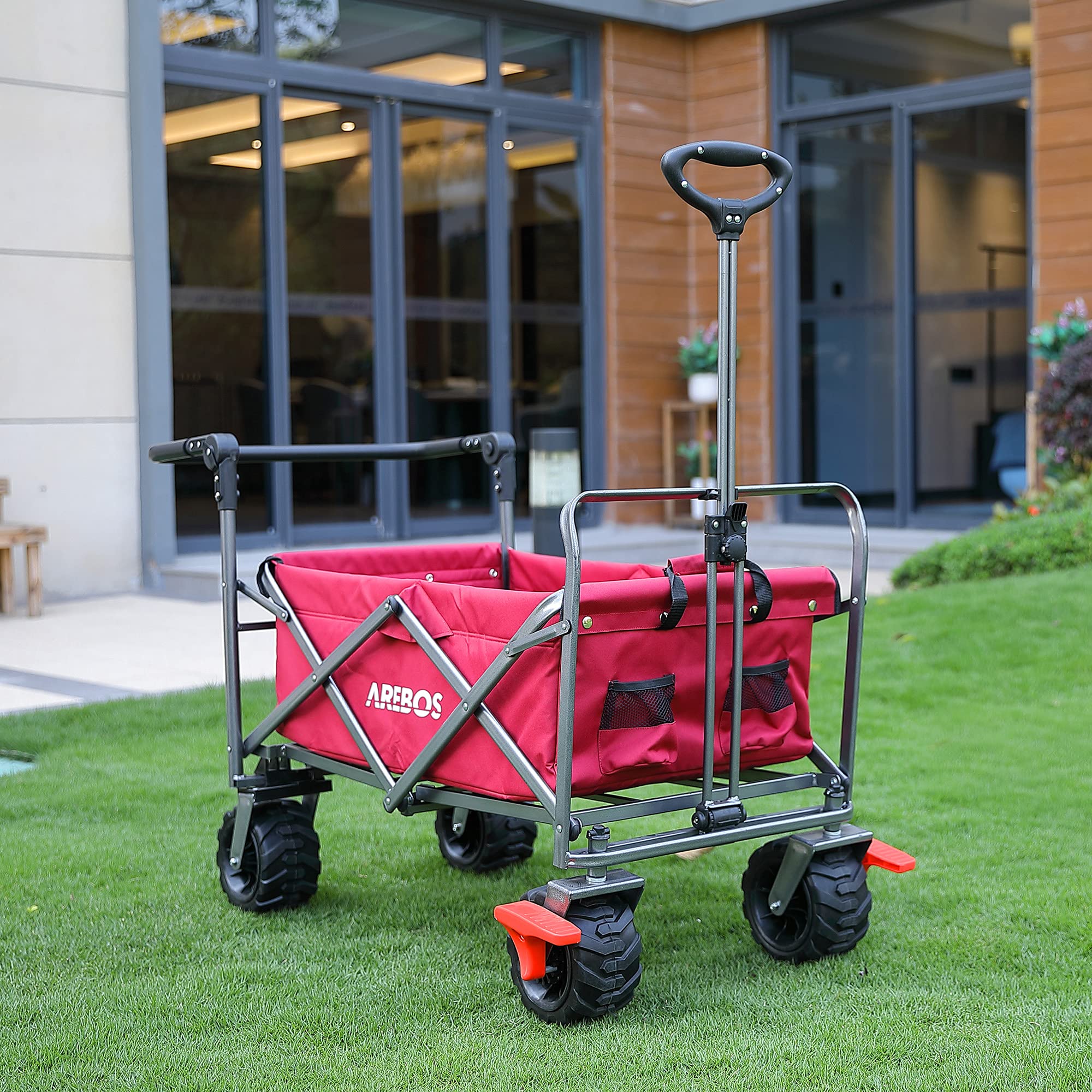 Arebos Foldable Handcart | Hand Truck | Folding Cart | | WhichOne - View #2