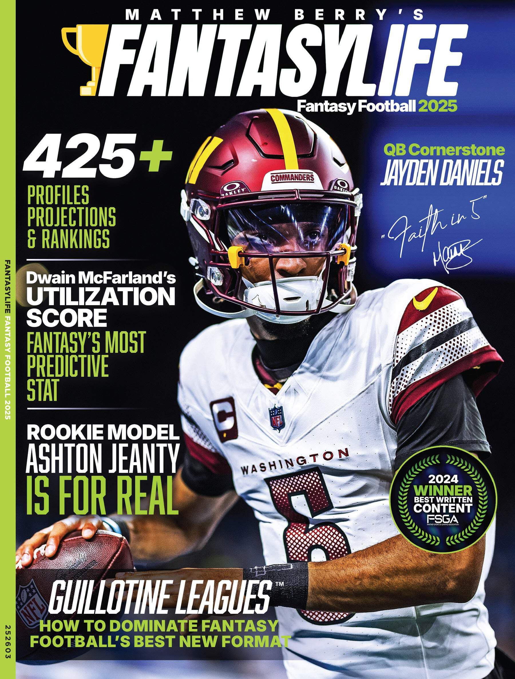 Matthew Berry's Fantasy Life - Fantasy Football 2025: 425+ Profiles, Rankings & Projections, Guillotine League Strategy, Dwain McFarland's Utilization