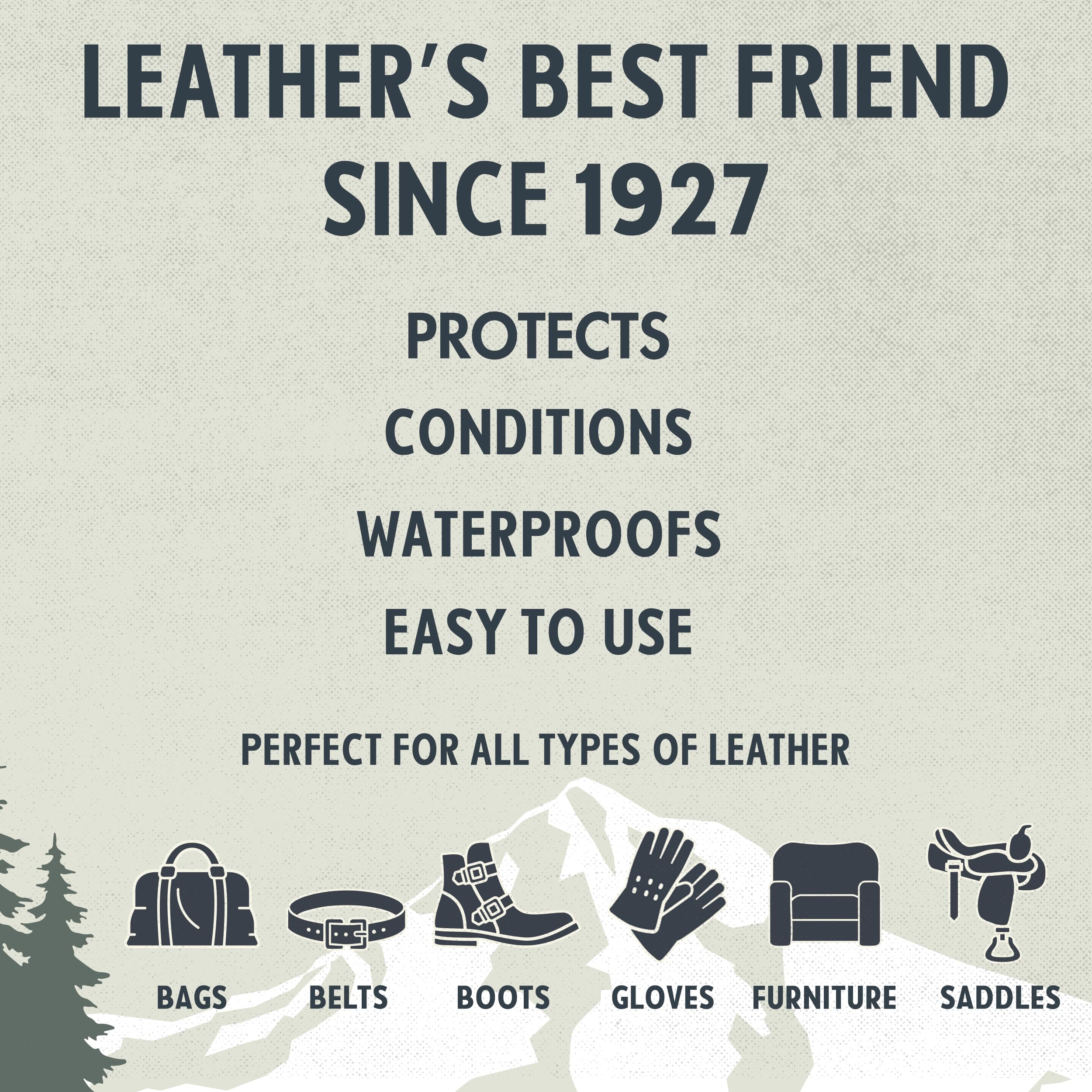 Amazon.com: Snowshoe Leather Conditioner, Made in USA Since 1927 - Protect,  Condition, Restore & Waterproof