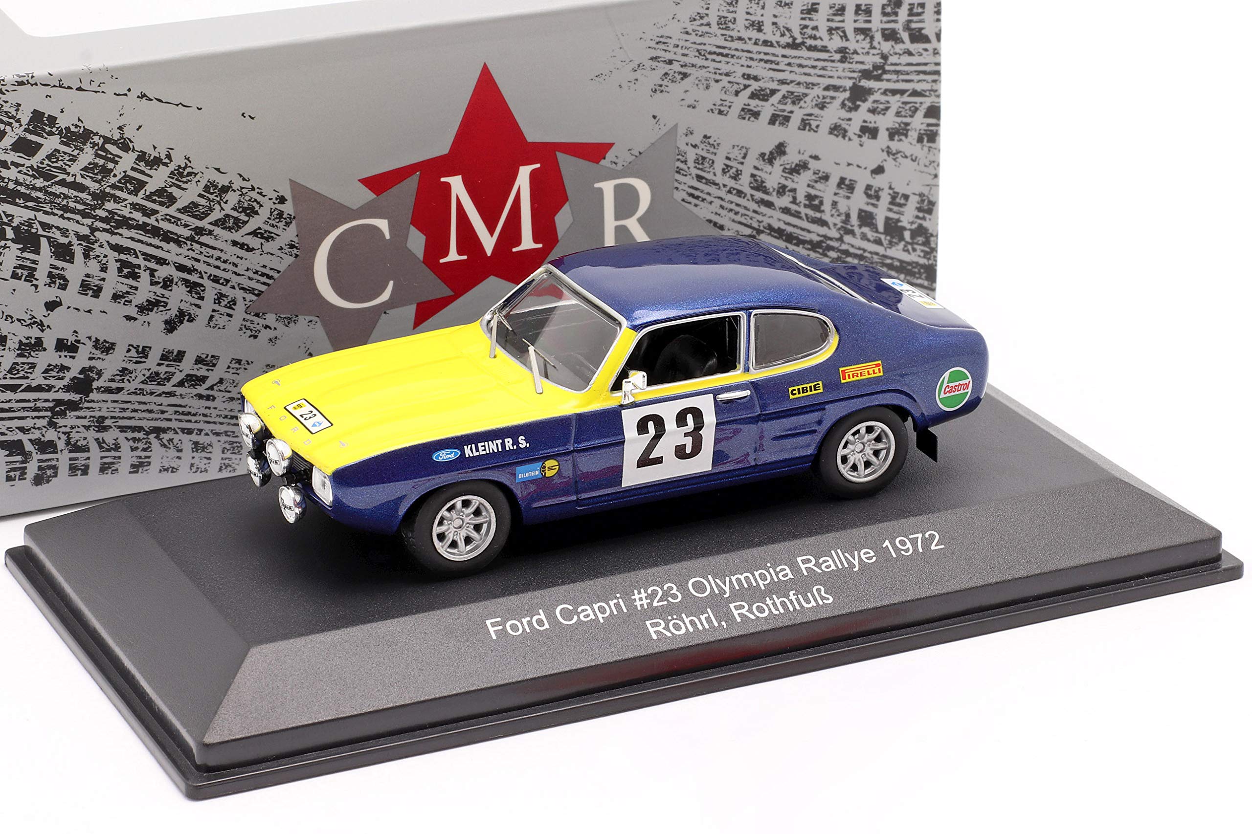CMR - Auto in Miniatura da Collezione, WRC012, Yellow/Blue
