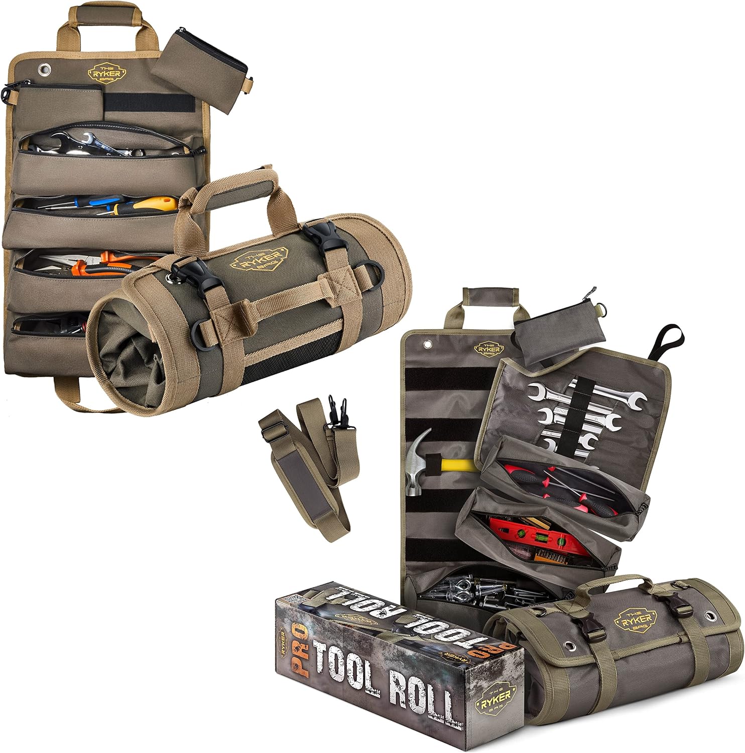 The Ryker Bag Tool Organizers PRO+REG Small Tool Bag With Detachable