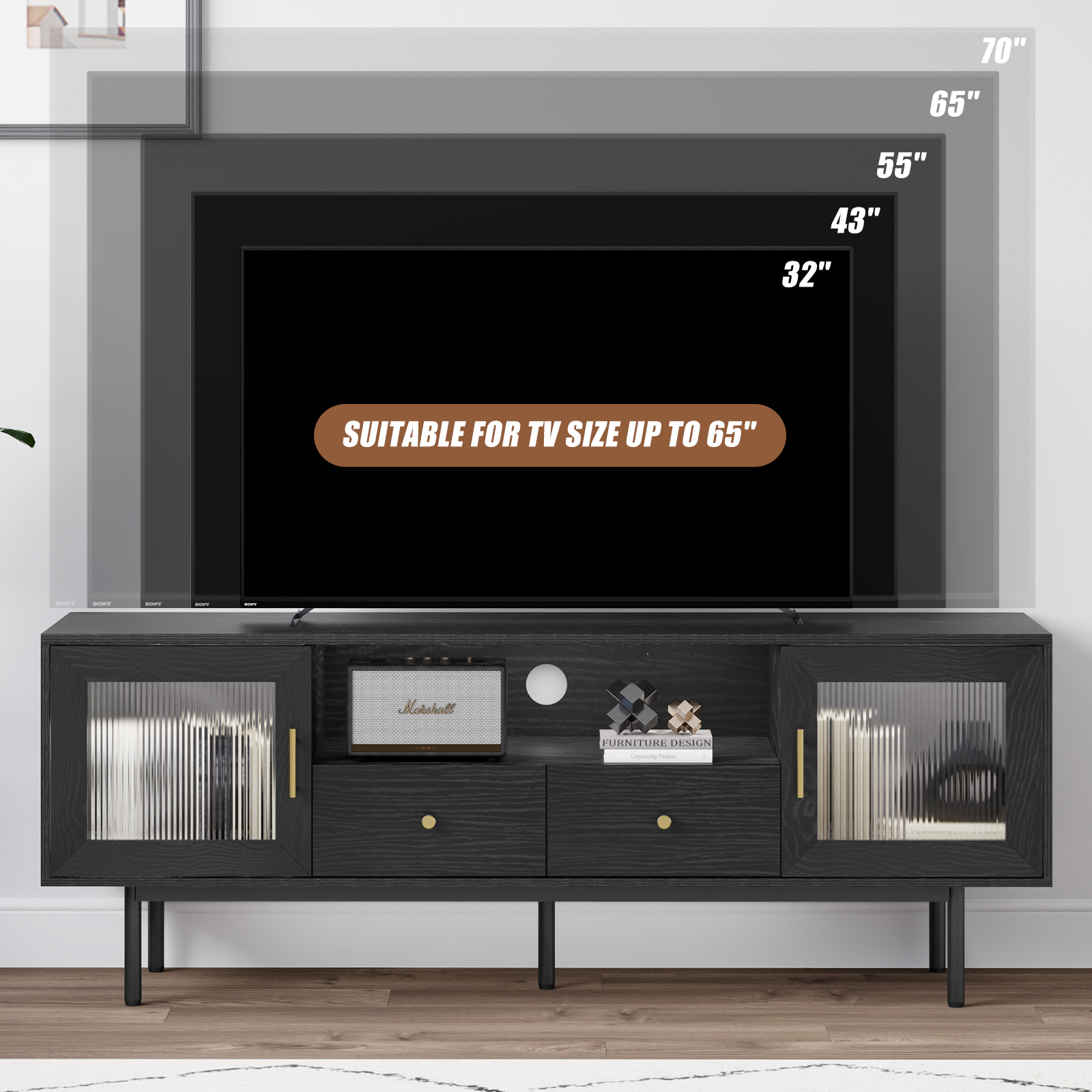 Watch Modern TV Stand Assembly instructions on Amazon Live
