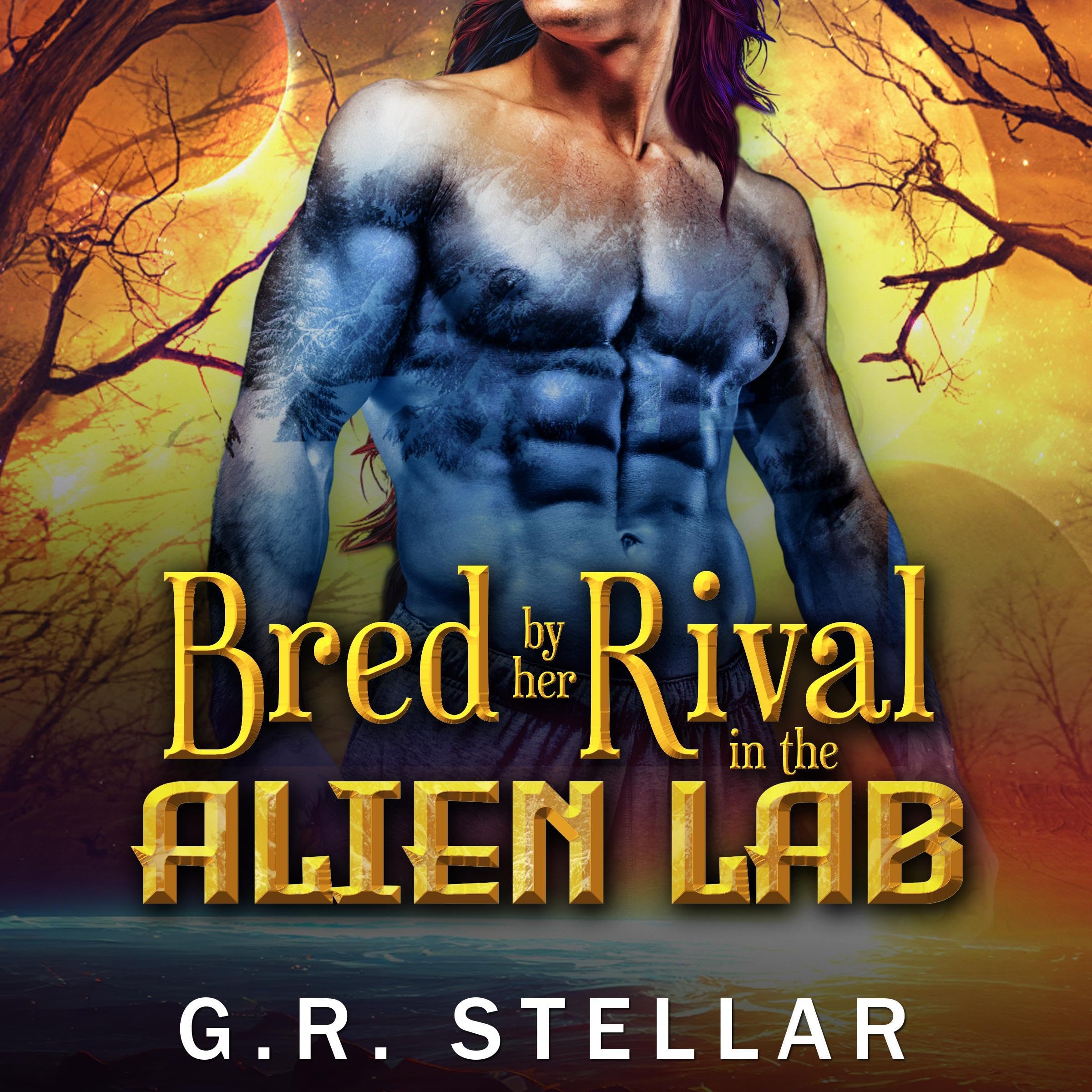 Cover art for Bred by Her Rival in the Alien Lab