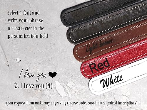 Miniatura 3 de wide Leather stitched cuff band compatible with Apple watch 38mm 40mm 41mm 42mm 44mm 45mm 46mm 49mm, Handmade UA 1530st