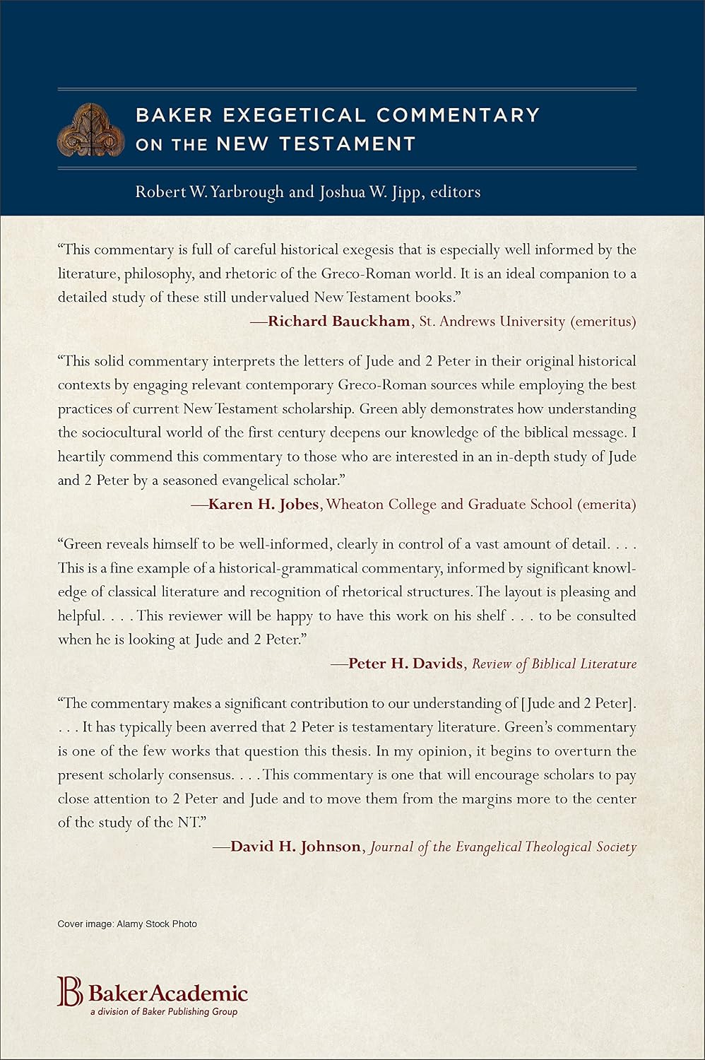 Jude and 2 Peter: A Paragraph-by-Paragraph Exegetical Evangelical Bible Commentary - BECNT (Baker Exegetical Commentary on the New Testament)