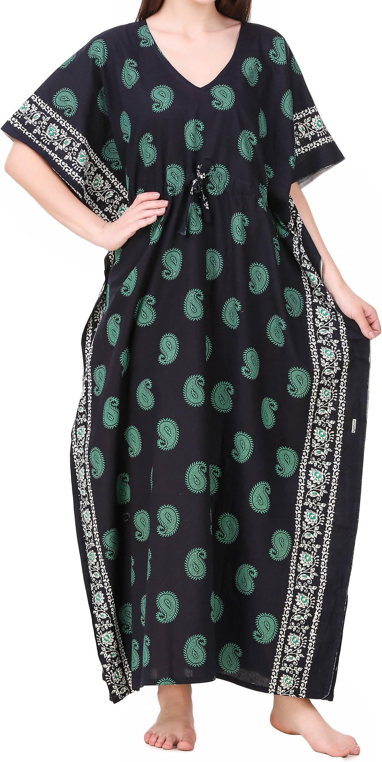 Masha Women's Cotton-Nighty Black