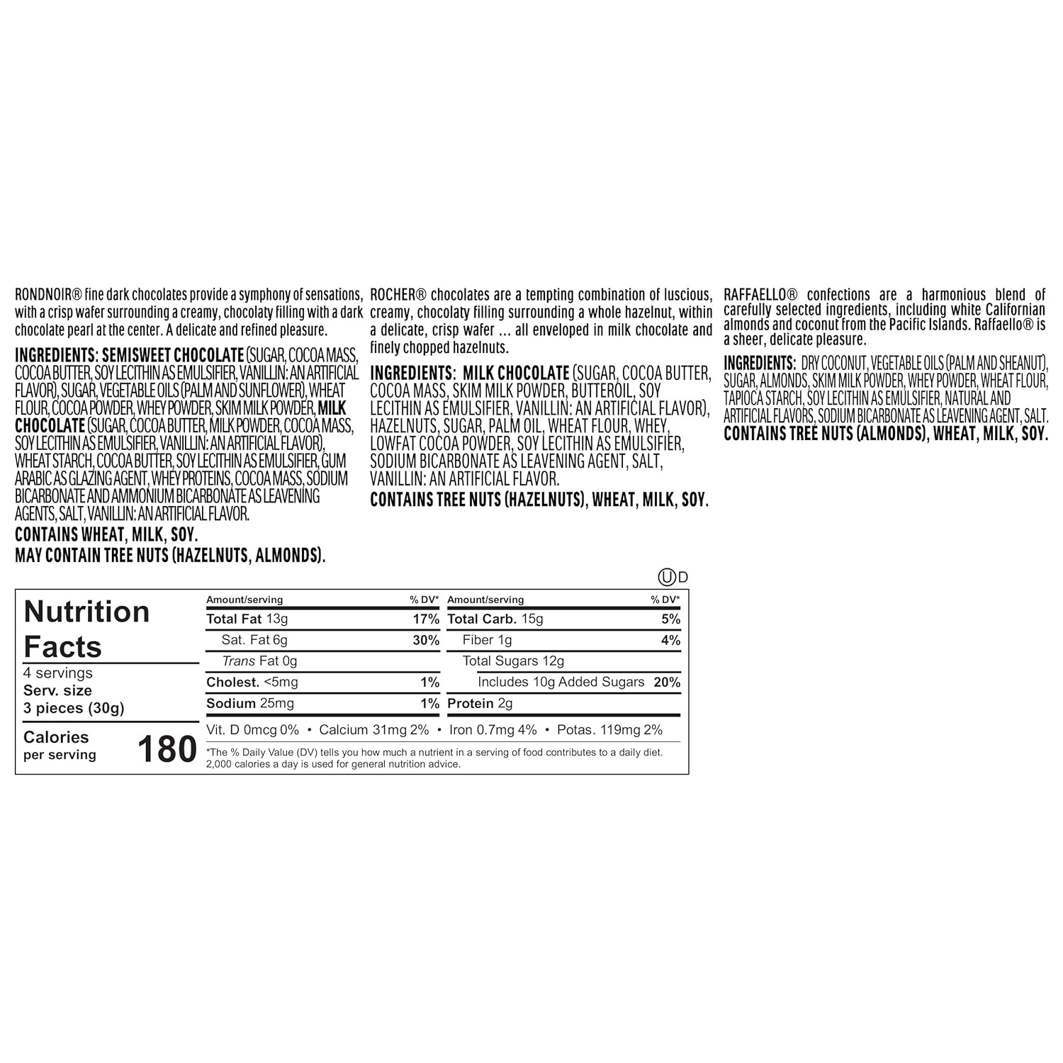 Chocolate Ferrero Rocher Yaxa Colombia chocolate-ferrero-rocher-yaxa-colombia