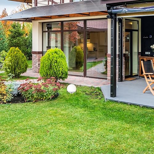 Miniatura 2 de GANAZONO Soporte de bola de observación de metal, exhibición de globos de observación de jardín, soporte de esfera al aire libre, soporte de bola de