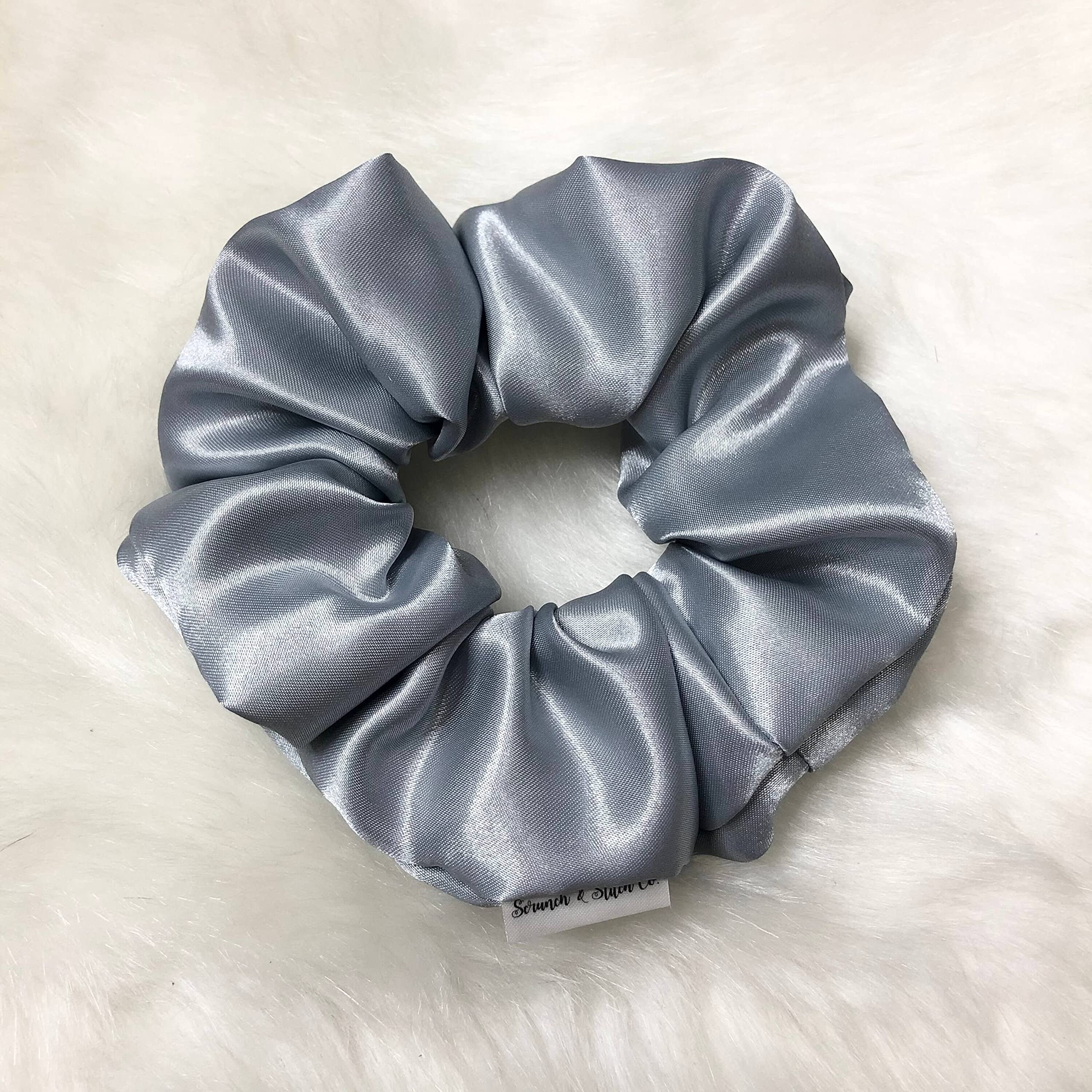Starvis Premium Satin Skinny Scrunchies for Women / Girls | Pack of 6 | - Silk Pastel colors (same colors as shown), Hair Ties combo, Anti-Hair-Breakage, Hair Scrunchie Set for Girls, Women, Mom, Sister 2