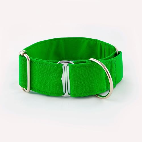 Galguita Amelie Collar para Perro antiescape. Verde. (4S)