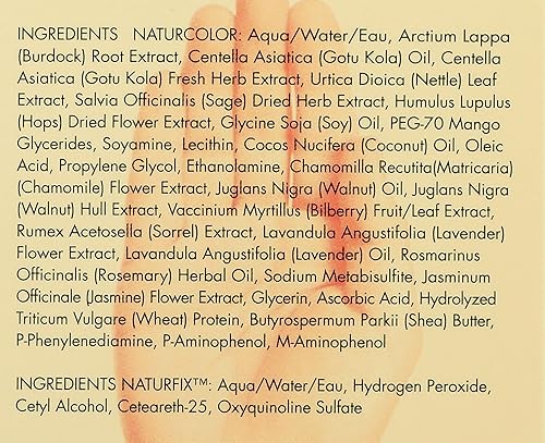 Miniatura 10 de Tinte para el cabello, color rubio medio cobrizo (7R) (Turmeric Blonde), 4 fl oz (120 ml)