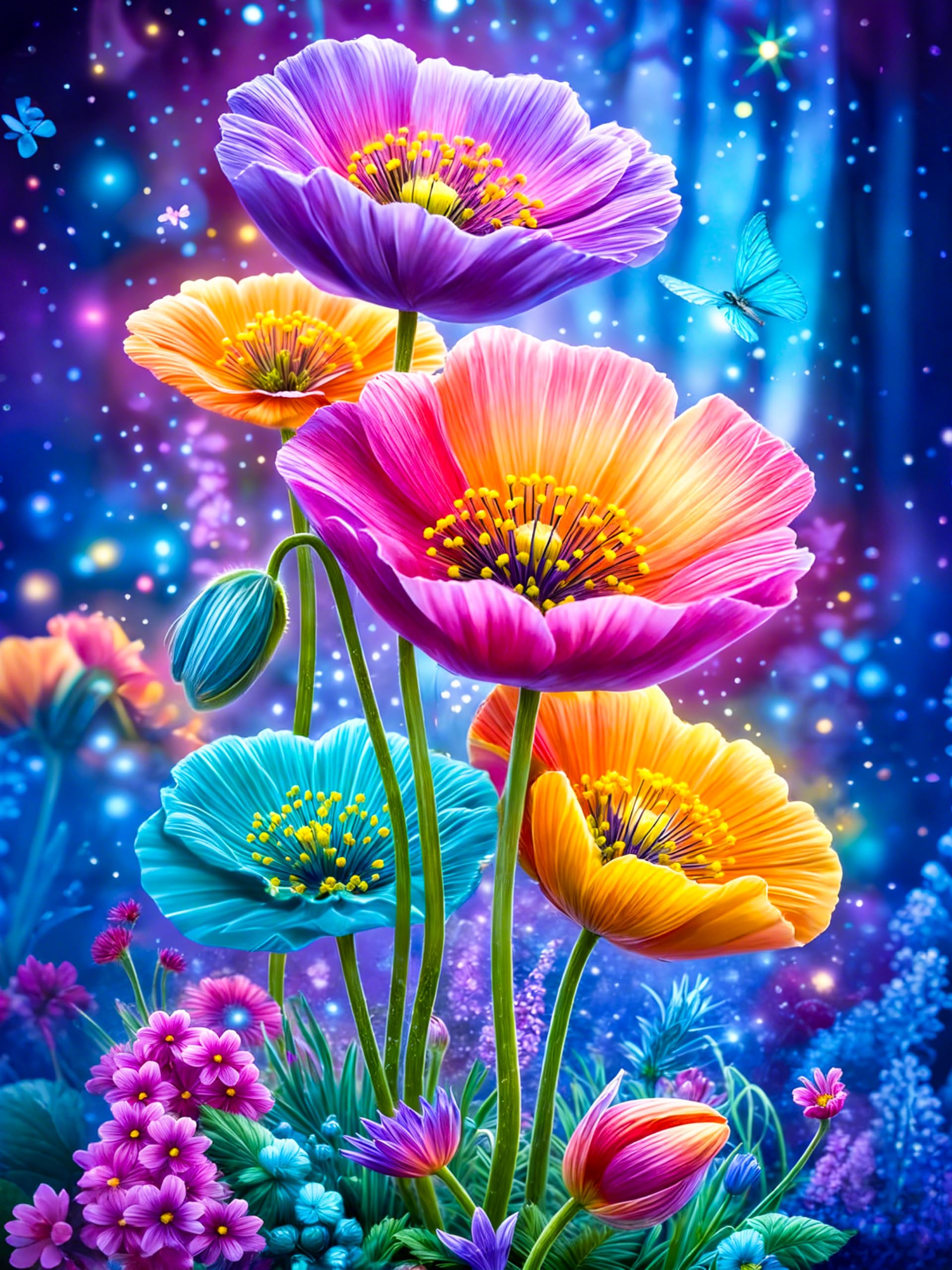 OkarinaArt Diamond Painting Erwachsene, DIY 5D Diamant Painting Bilder für Anfänger
