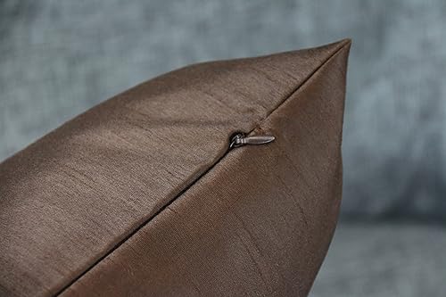 Vista 171 de Aiking Home - Funda de almohada de seda sintética, cierre de cremallera, juego de 2