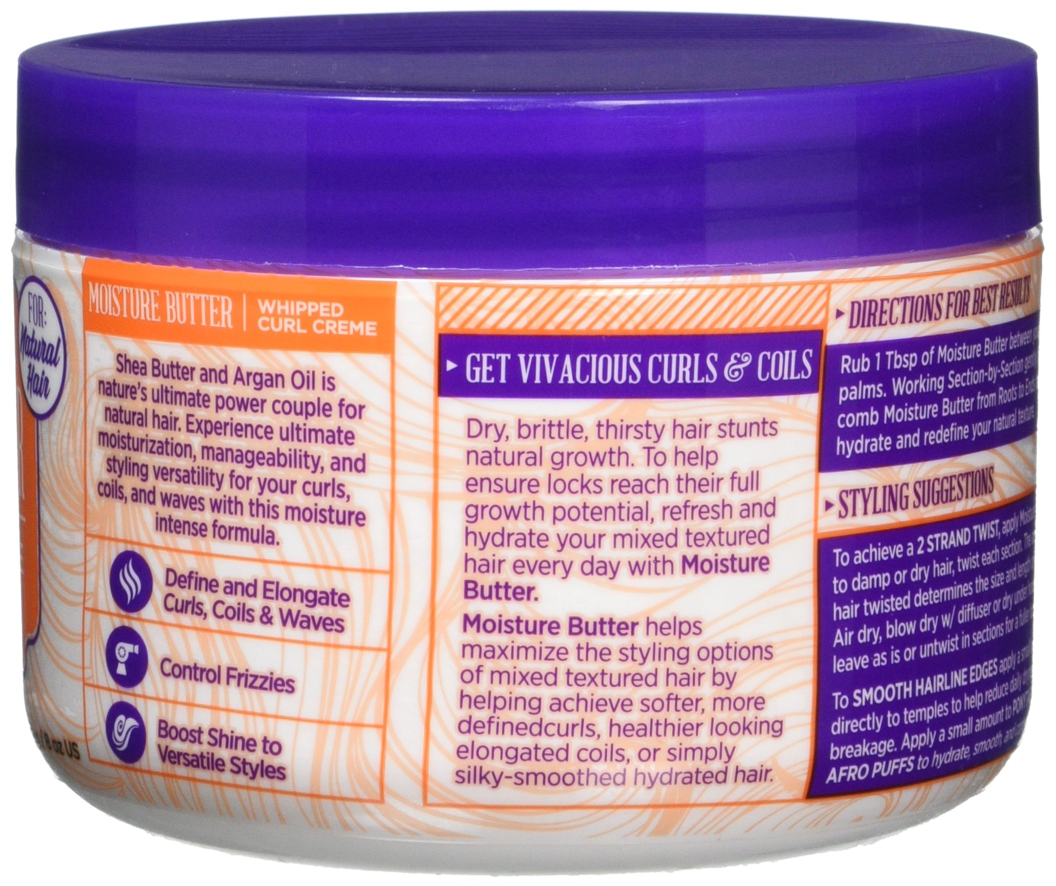 Beautiful Textures Moisture Butter Whipped Curl Creme, 8 Ounce