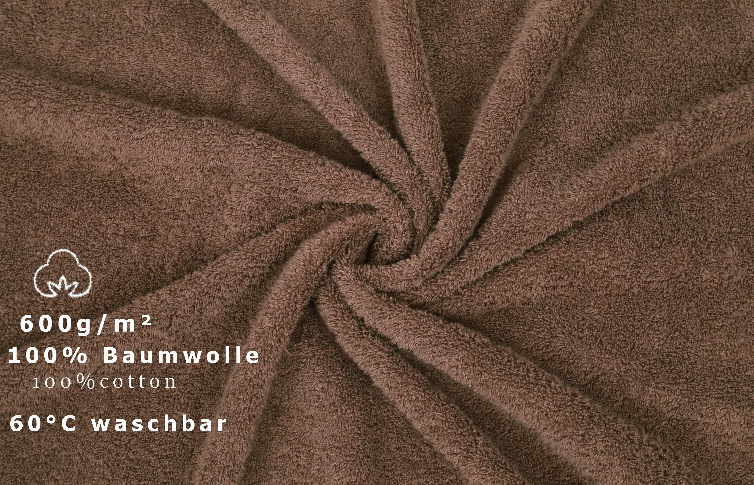 Asciugamani per Sauna 10 pz Bianchi 80x200cm 360g/m² 100% Cotone
