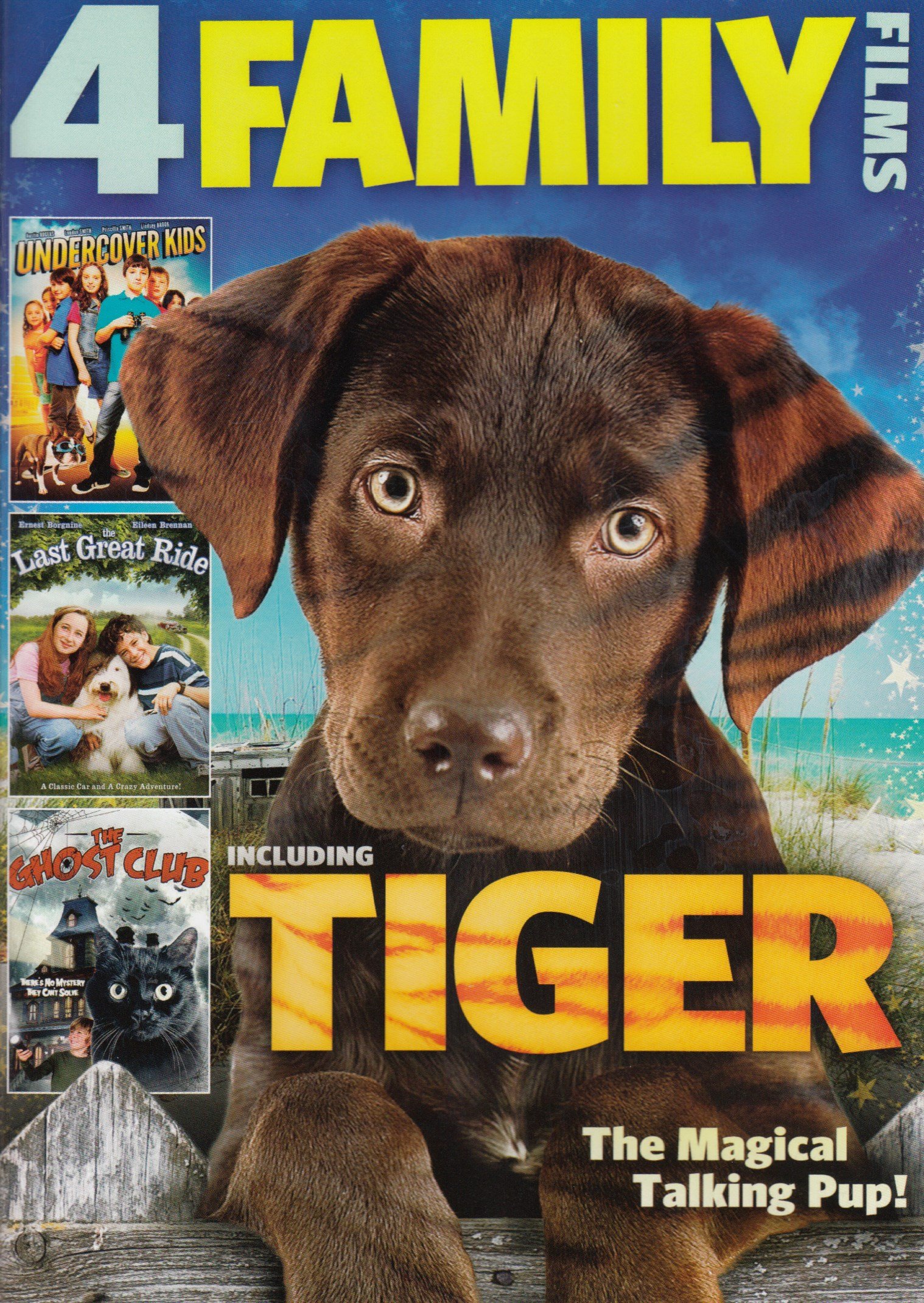 4-Film Family Collection V.1: The Ghost Club / Tiger / Undercover Kids / The Last Great Ride [DVD]