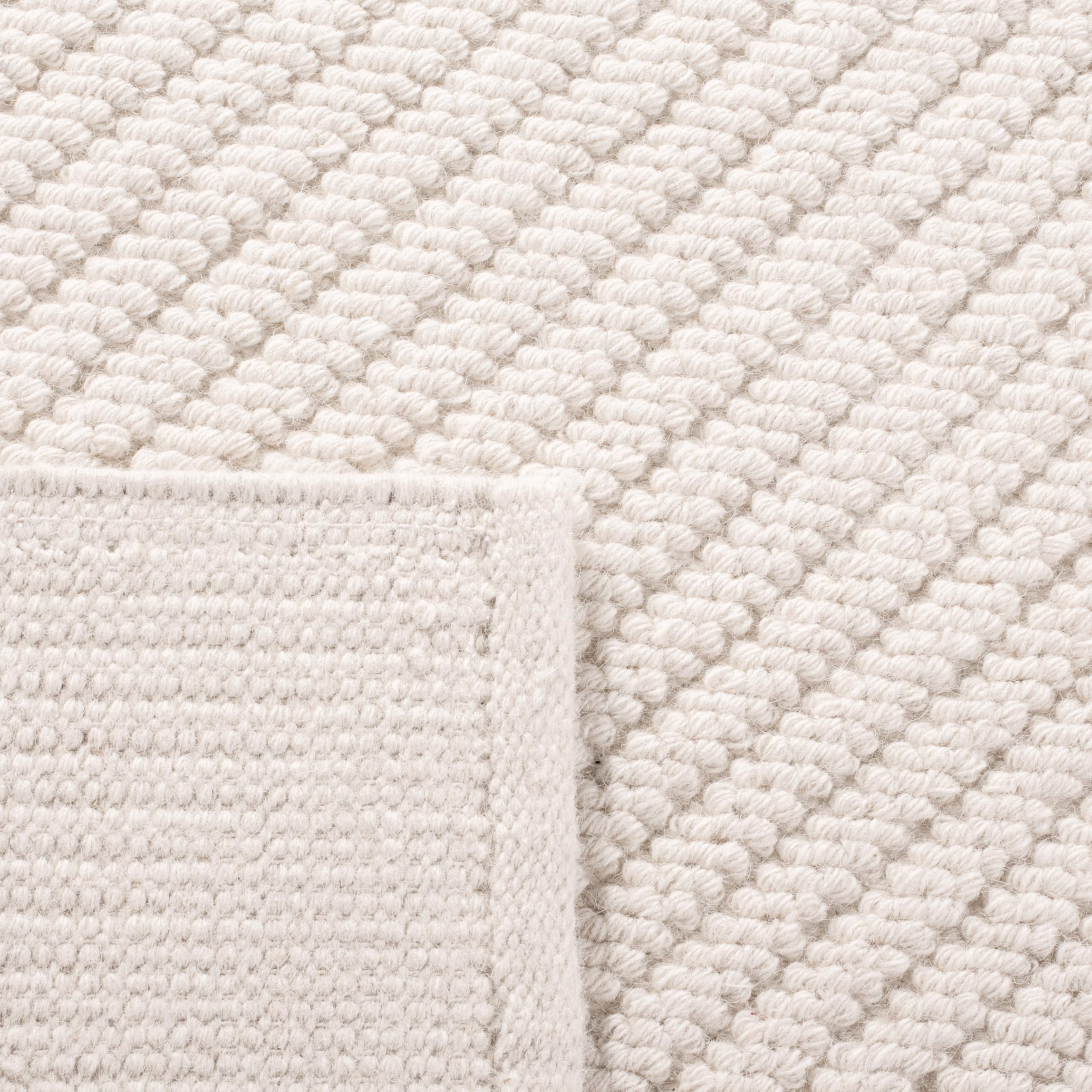 SAFAVIEH Tapis en Fibres Naturelles Salon, Salle à Manger, Chambre à Coucher - Natural Fiber Collection, Tapis à Poil Court, Ivoire, 65 x 305 cm