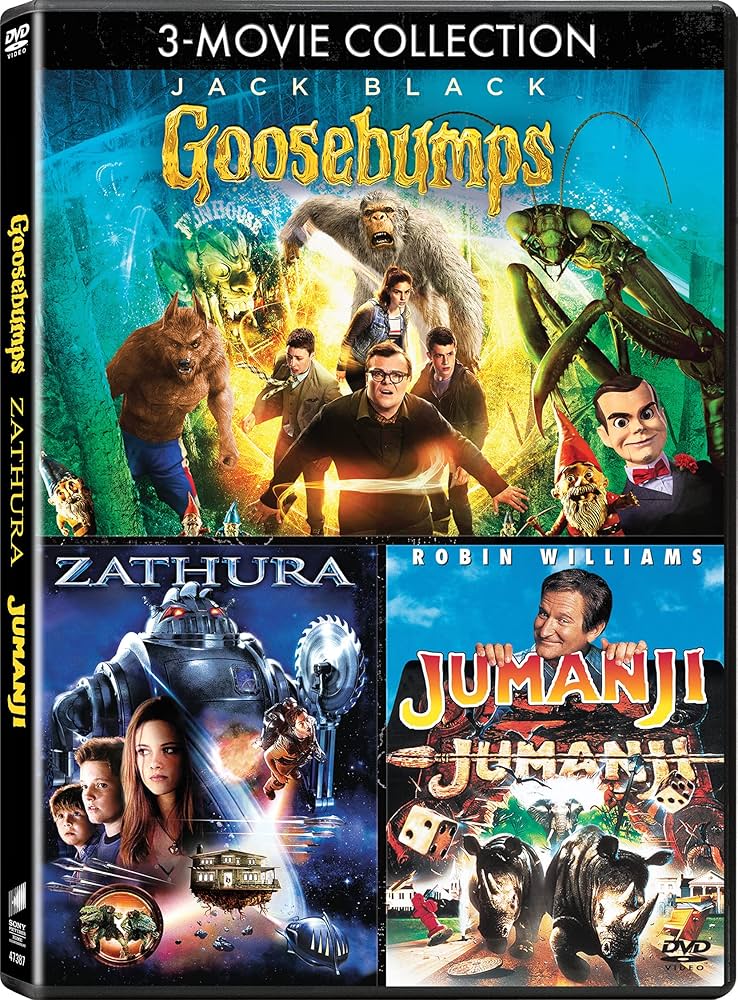 Amazon.com: Goosebumps / Jumanji (1995) / Zathura - Vol