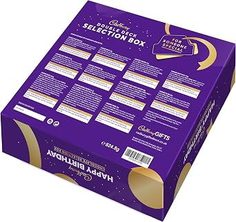 Cadbury Double Deck Choclate Bar Selection Gift Box, 524.5grams