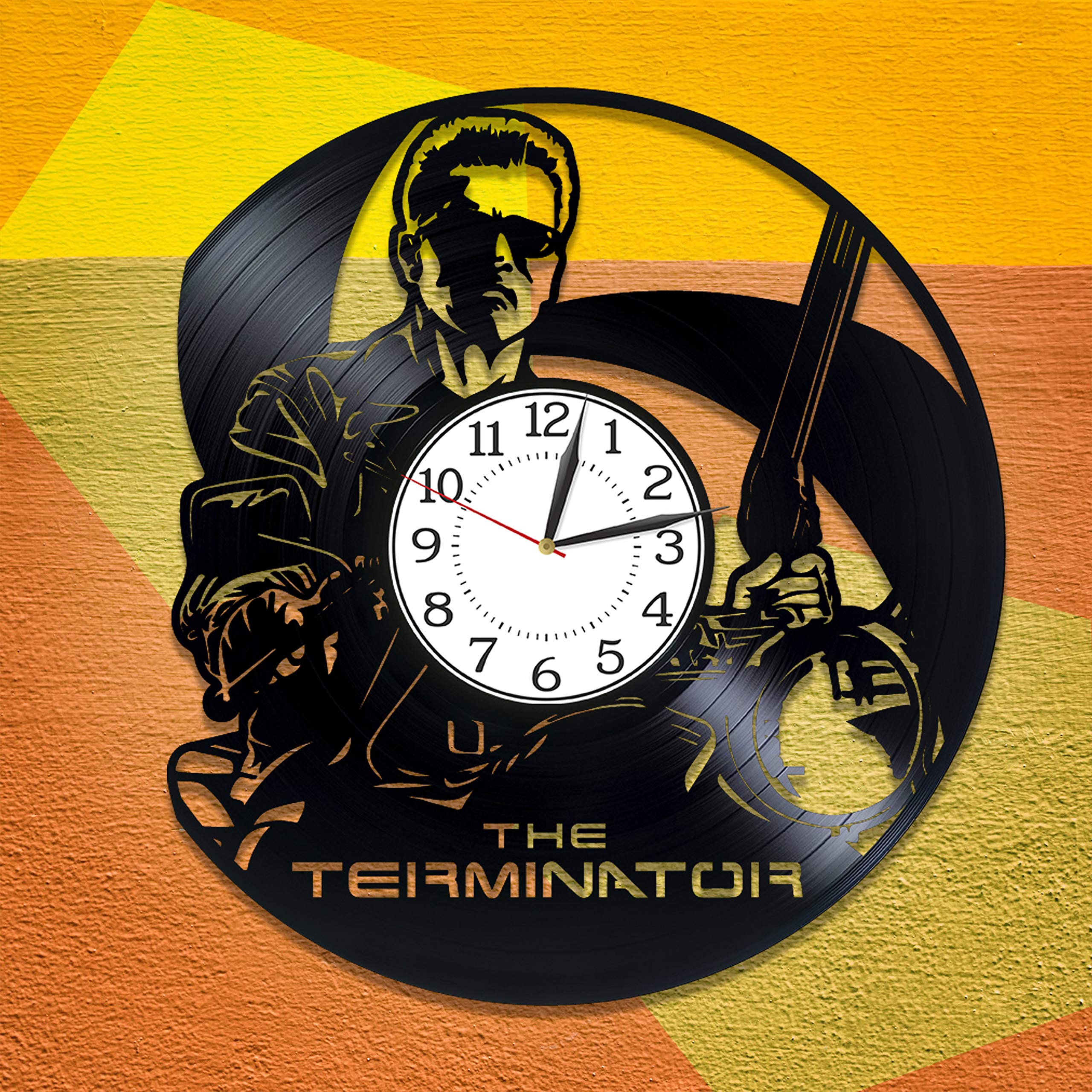 Amazon.co.jp: Kovides The Terminator ウォールクロック 12インチ 