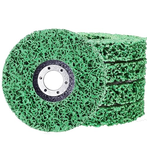 Mornajina Paquete de 5 discos de tiras de 4-12 x 78 pulgadas para amoladoras angulares, removedor de pintura para madera de metal, pelacapeles,