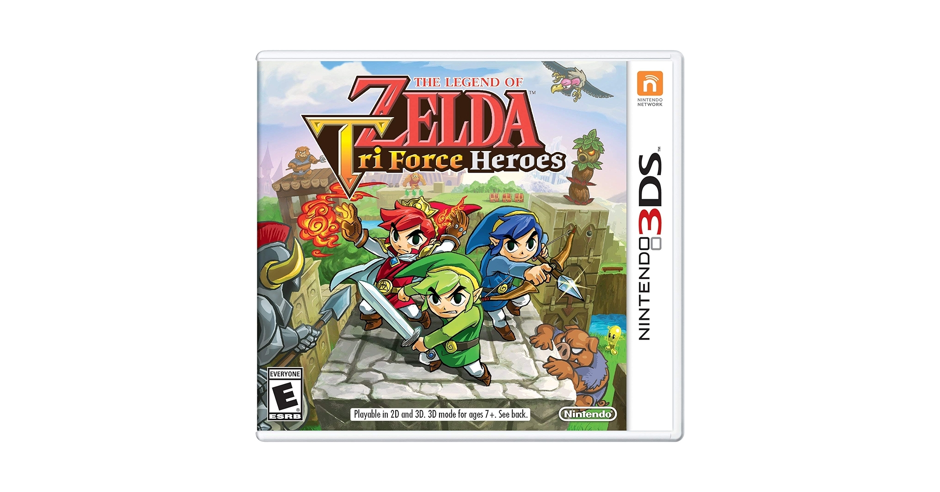 新品The Legend of Zelda: Tri Force Heroes Amazon.com: The Legend of Zelda: TriForce Heroes - 3DS (Renewed)