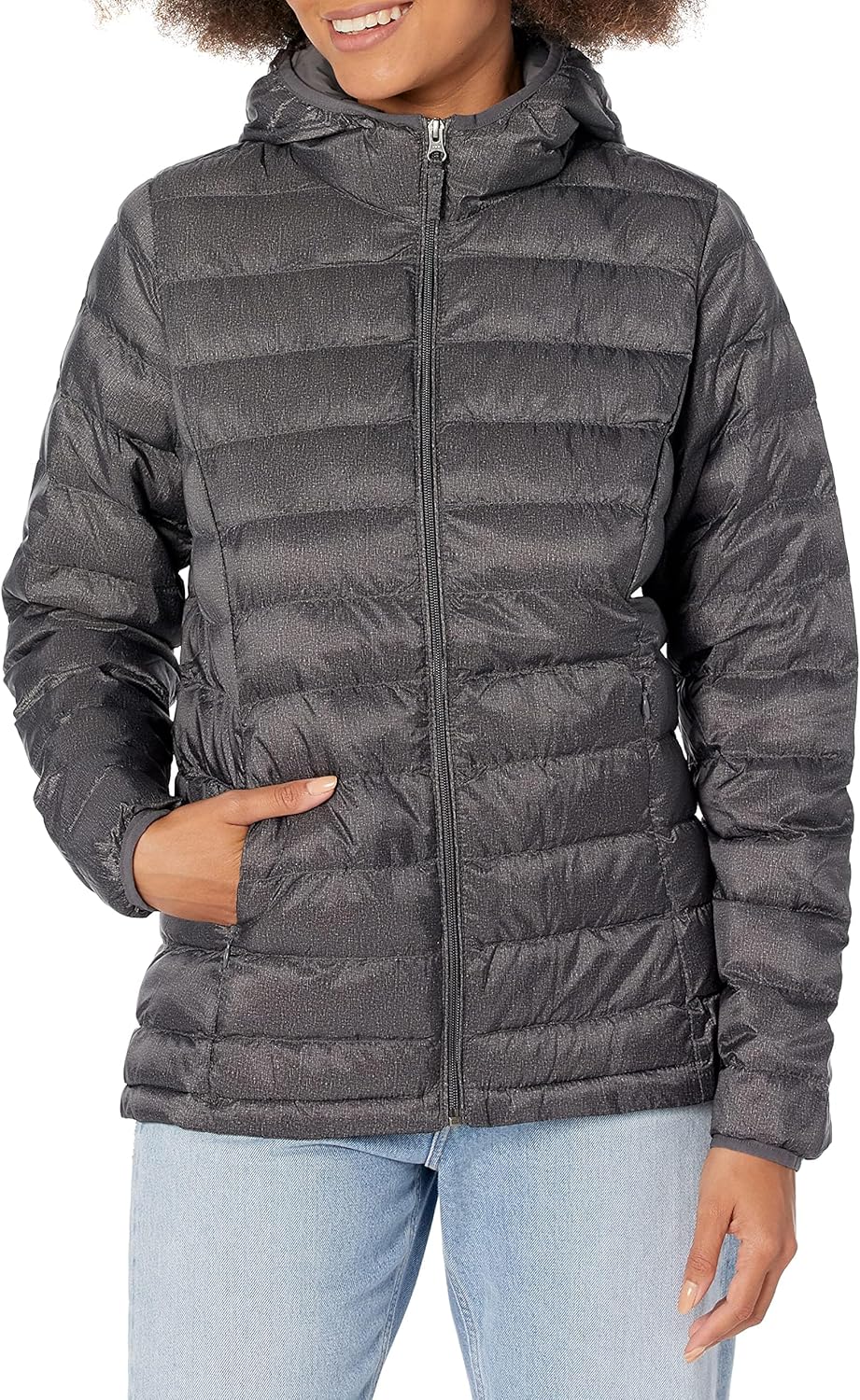 Amazon Essentials Women's Lightweight Packable Hooded Puffer Jacket
