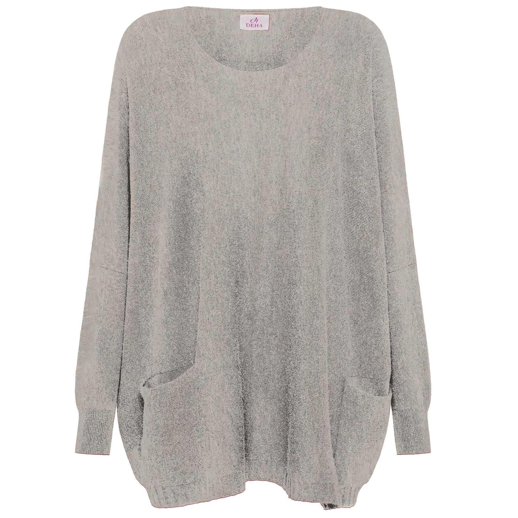 DEHA Maglione Woooly Blend Loose Sweater Donna
