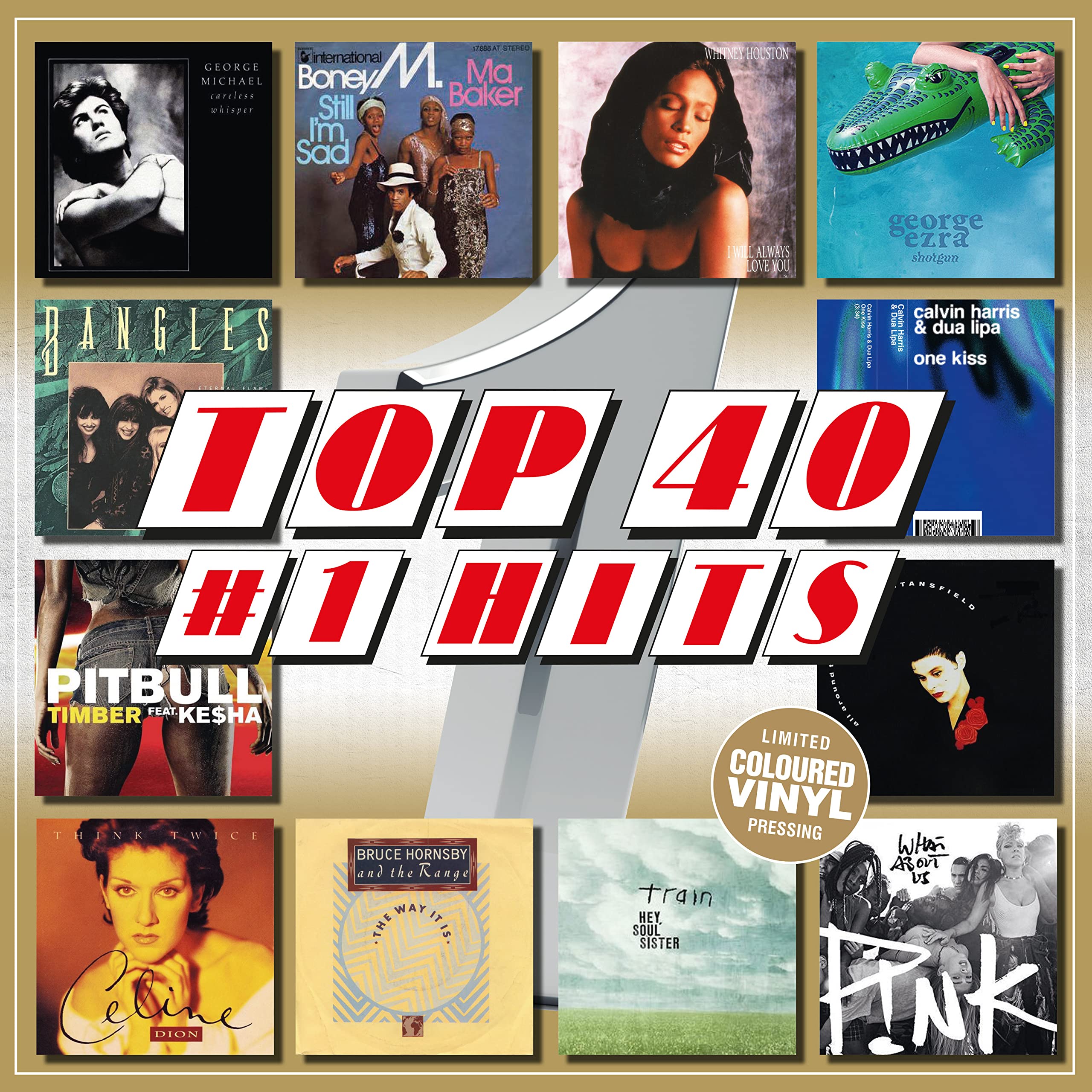 TOP 40 - Number 1 Hits (coloured) [VINYL]