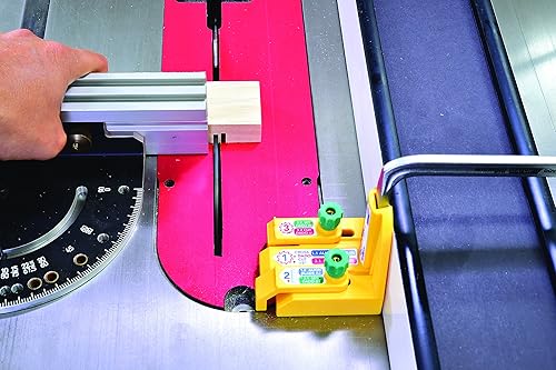 Miniatura 5 de MICROJIG GRR-RIPPER MF-1004 Match Fit Dado Stop Pro, amarillo