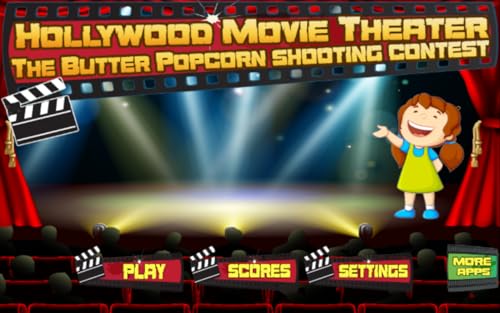 Hollywood Movie Theater : a manteiga pipoca jogo concurso de tiro - Edição de ouro