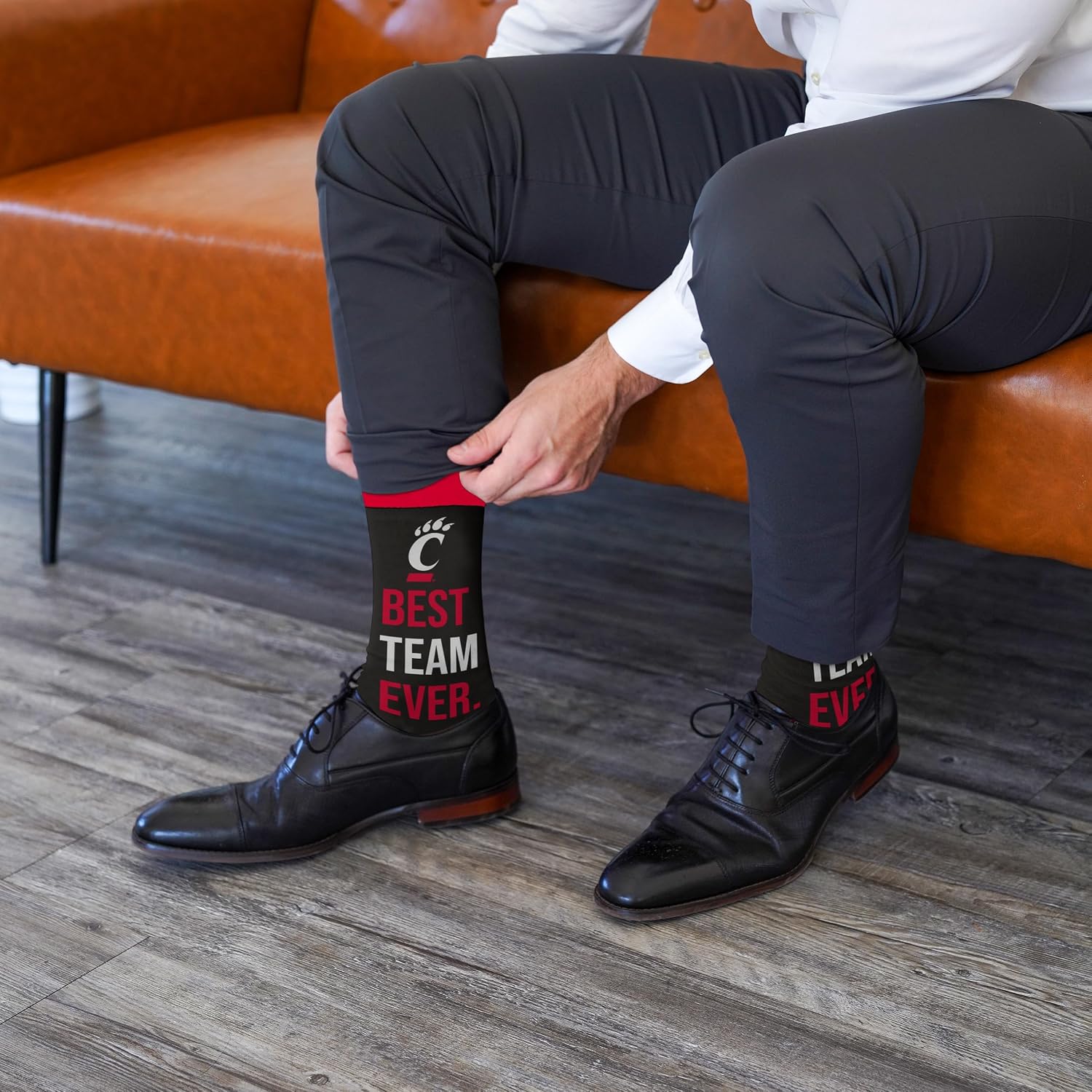 For Bare Feet NCAA Unisex Best Team Ever Crew Sock Ncaa