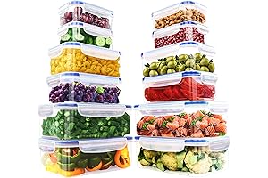 Utopia Kitchen Plastic Food Storage Containers: A Kitchen Essential For Effortless Storage
